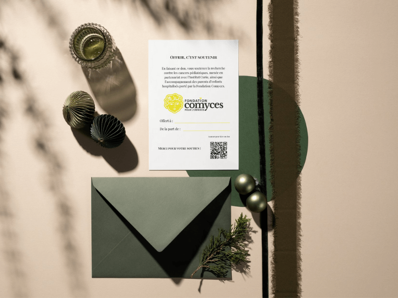 Image du bon cadeau de la Fondation Comyces